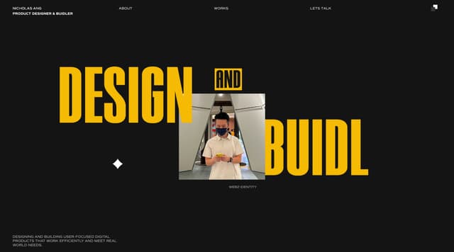 Website project hero showing renewable energy platform